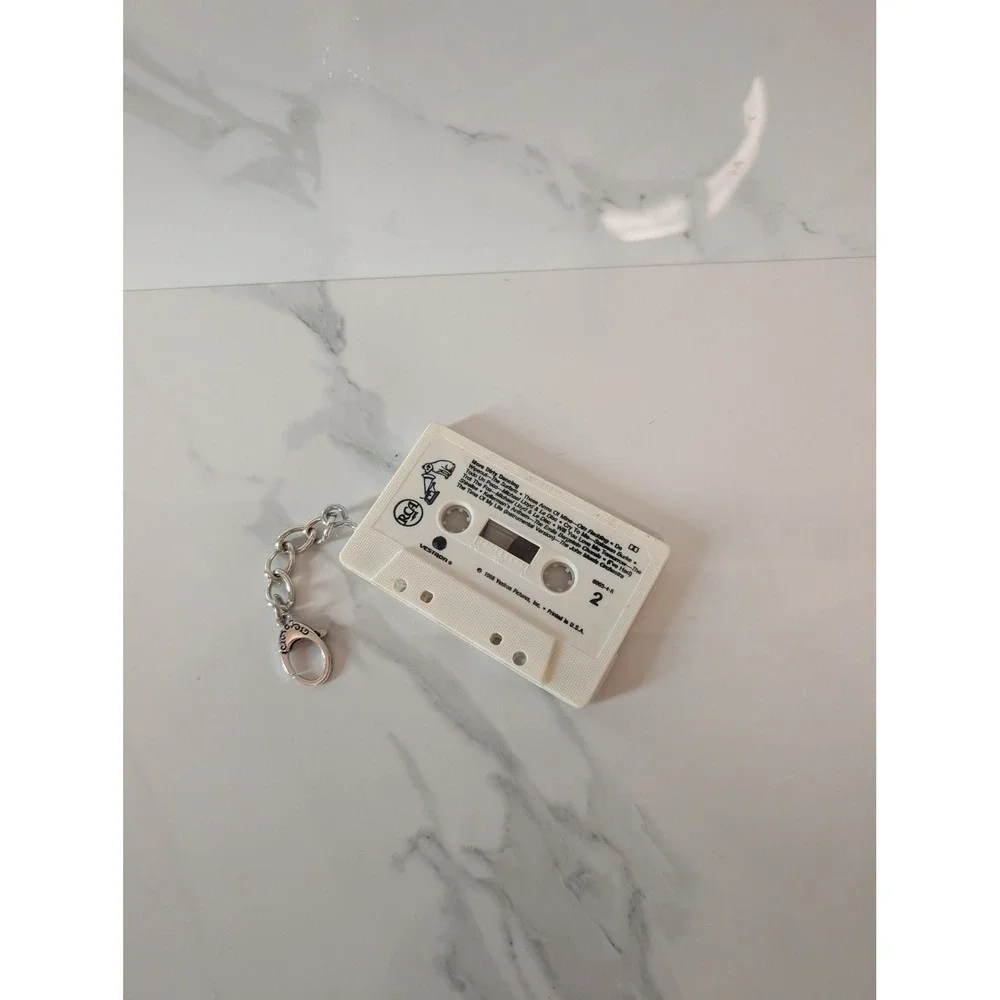 Upcycled Dirty Dancing Cassette Tape Purse Charm Retro 80s Movie Soundtrack Gift